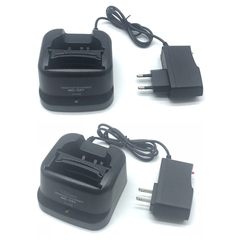 BC-137 Fast Rapid Dock Charger for ICOM BC-144N IC-A6 IC-A24 IC-V8 IC-V82 IC-U82 IC-F3GT IC-F4GT IC-F30GT IC-F40GT BP-209N Radio ► Photo 1/1