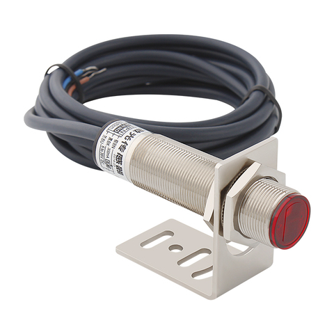 Laser Sensor Photoelectric Switch 80cm Diffuse Reflection Infrared Visible Material Opague Optoelectric Switch M18 ► Photo 1/6