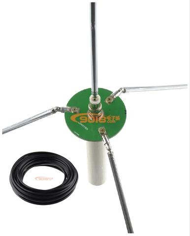 FM 68-350Mhz Quarter wave ground plane comet GP antenna telescopic antenna for receiver& FM radio broadcast transmitter antenna ► Photo 1/6