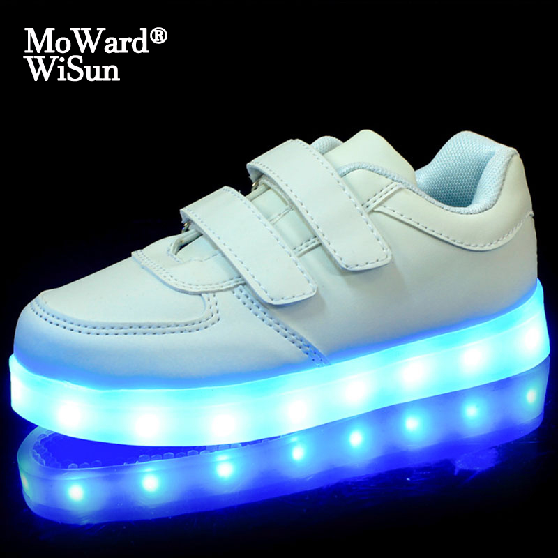 Lol Tenslotte Bedrijfsomschrijving Size 25-35 LED Shoes for Kids Girls Boys USB Charge Glowing Lighted Shoes  Kids Shoes with Lights Luminous Sneakers for Children - Price history &  Review | AliExpress Seller - HongKong Spansee