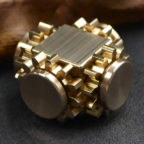 Fidget Spinner Fidget Toys Gear Linkage Antistress Relax Toy Decompress Spinning Top Hand Spinner Collection for Adult Xmas Gift ► Photo 1/6