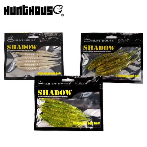 Hunthouse rattlesnake XLayers 3 pcs/lot soft lure with rattles LW231 115mm 5.3g PVC materal lerrue for fishing pike bass ► Photo 1/6