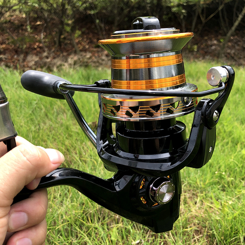 Fishing reel 12000 10000 9000 Metail line cup 30KG Max Drag Long Shot Saltwater Spinning Reel Coil ► Photo 1/6