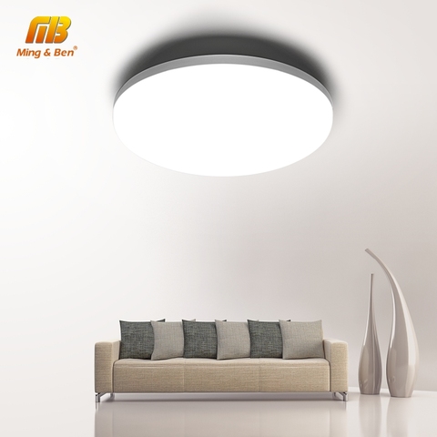 Ultra Thin LED Ceiling Lamp LED Modern Panel Light 48W 36W 24W 18W 9W 6W 85-265V Bedroom Kitchen Surface Mount Flush Panel Light ► Photo 1/6