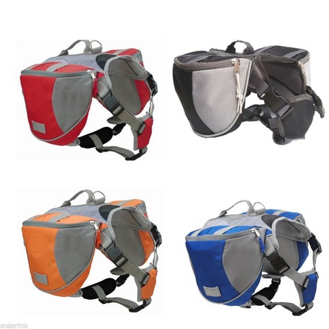 Pet Dog Saddle Bag Pack Backpack Medium Large Big Dogs Bag For Outdoor Hiking Camping Training Pet Carrier Product ► Photo 1/6
