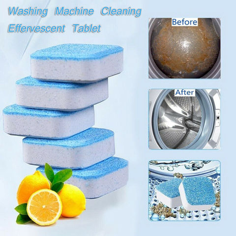10/20 Pcs Solid Washing Machine Cleaner Washer Tank Clean Detergent Effervescent Tablet Durable Deep Cleaning Chemicals Remover ► Photo 1/6