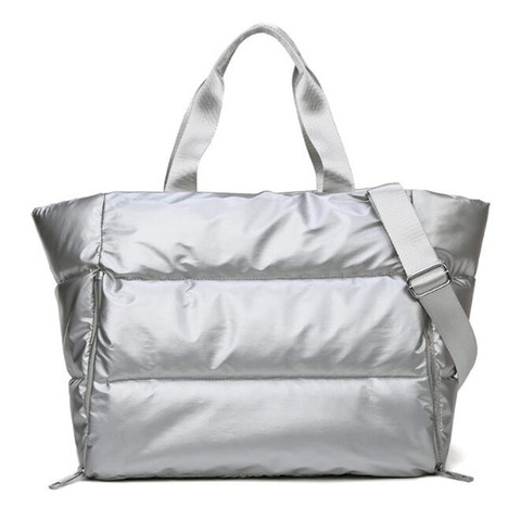 2022 Winter Large Down Bag Space Cotton Luxury Handbags Women Bags Designer Ladies Messenger Bag Mujer Bolsos Sac A Main femme ► Photo 1/6
