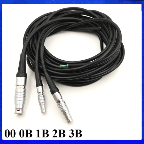 FGG Connector 0B 1B 2B 3B 2 3 4 5 6 7 8 9 10 12 14 16 18 19 Pin Welding Cable ARRI MINI Teradek Camera Power Flying Leads Cable ► Photo 1/6