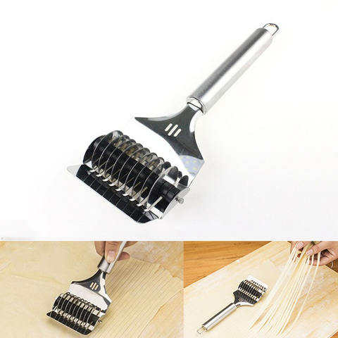 Sturdy Manual Spaghetti Maker Stainless Steel Noodle Cutter Tools Pasta Maker ► Photo 1/6