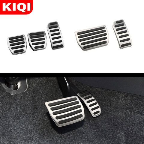 Car Stainless Steel AT MT Gas Pedal Brake Pedals Fit for Volvo XC60 XC70 V60 V70 S40 S60 S80L C30 Accessories Parts ► Photo 1/6