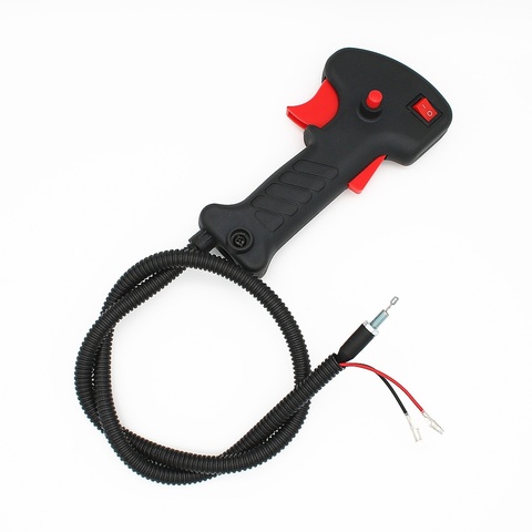 Manual throttle switch assembly for gasoline brush cutter grass trimmer ► Photo 1/6