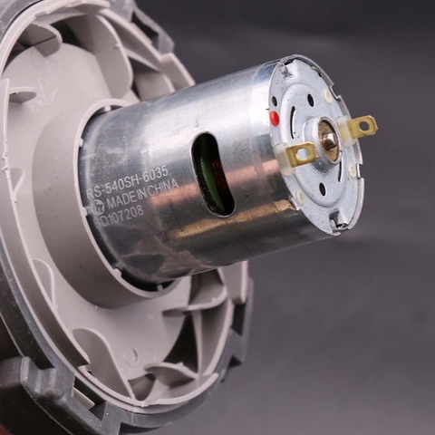 100W Mabuchi RS-540SH-6035 DC 9V-12V Motor 13000RPM 17200RPM High Speed High Power Tool 540 Micro Motor for Vacuum Cleaner Parts ► Photo 1/6