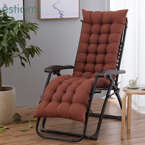 Recliner & Rocking Chair Cushion,Garden Patio Sun lounger Cushion,Long Reclining Chair Pad,Indoor Outdoor Chaise Lounger Cushion ► Photo 1/6