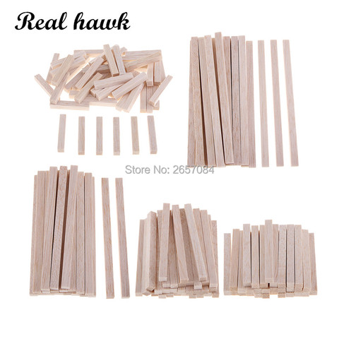 3x3mm long 50/80/100/130/150mm Square Balsa Wood Stick Wooden Dowel Rod Block for Kids Model Making Ornaments DIY ► Photo 1/5