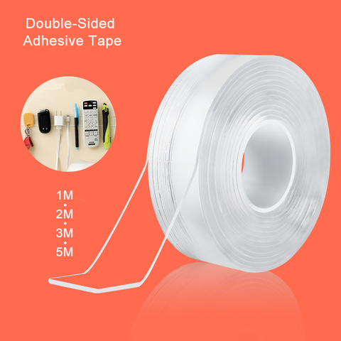 1/2/3/5m Magic Tape Double-Sided Adhesive Tape Traceless Waterproof Scotch  Tape For Bathroom Kitchen Sink Tap Gel Sticker - Price history & Review, AliExpress Seller - Meltsethome Store