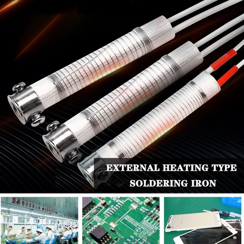 High Quality 220V 30/40/60/80/100W Soldering Iron Core Heating Element Replacement Welding Tool Metalworking Accessory Dropship ► Photo 1/1