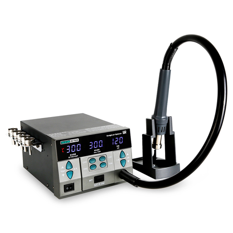 SUGON 8610DX 1000W Hot Air Rework Station LED Display Lead-Free Heat Gun Microcomputer Temperature Adjustable 5nozzle ► Photo 1/6