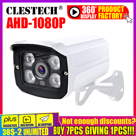 Metal Mini Array 720P/960P/1080P FULL AHD CCTV Camera SONY IMX-323 Digital 2.0mp Outdoor Waterproof ip66 IR Infrared have Bullet ► Photo 1/6