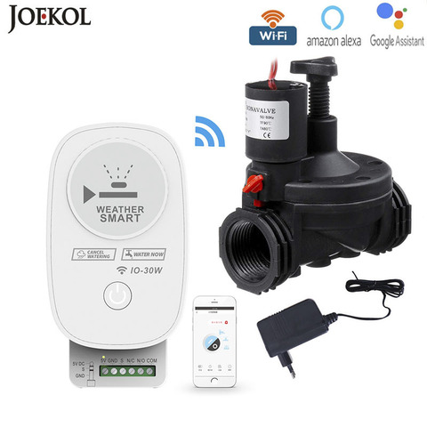 Smart Garden Irrigation Timer WIFI Connect Watering Timer Waterproof Water Valve Irrigation Controller Smart Watering System ► Photo 1/1