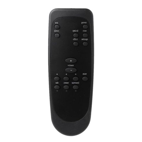 Replacement Black Plastic Remote Control Controller for Logitech Z5500 Z-5500 Z5450 Z-5450 Z680 Z-680 Computer System Speaker ► Photo 1/6