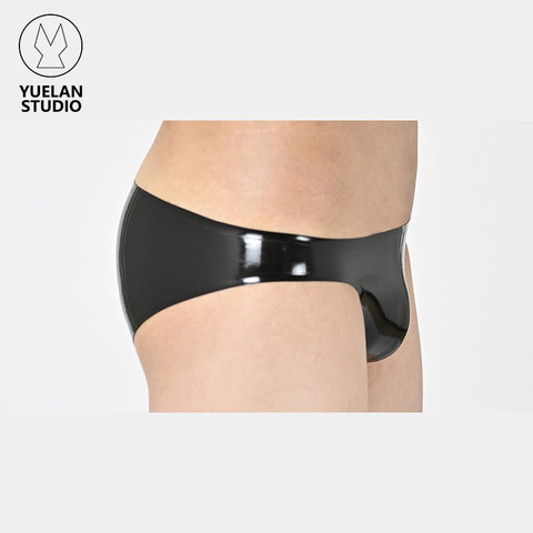 YUELAN sexy latex rubber underwear brief swimwear perfect fit ► Photo 1/4