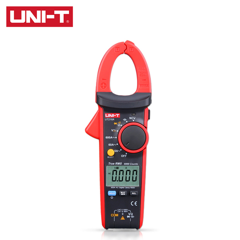 UNI-T UT216 Series True RMS Digital Clamp Meter UT216A UT216B UT216C UT216D 600A MAX/MIN/Relative Modes NCV Flashlight  VFC ► Photo 1/5