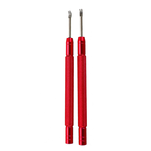 2 Pcs Red/Blue Replacement Watch Accessories Stainless Steel Watch Remover Tool Watch Repair Tool Kit Manual Remover Needle Bar ► Photo 1/6