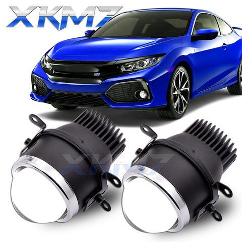 Bi-led Lenses Fog Light Tuning For Honda Civic/CR-V/Accord/FIT/Odyssey/Insight 3.0 inch LED Projector PTF Car Lights Accessories ► Photo 1/6