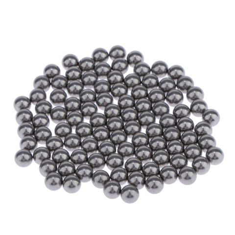 100pack 5mm Round Stainless Steel Mini Paint Mixing Balls Model Supplies ► Photo 1/1
