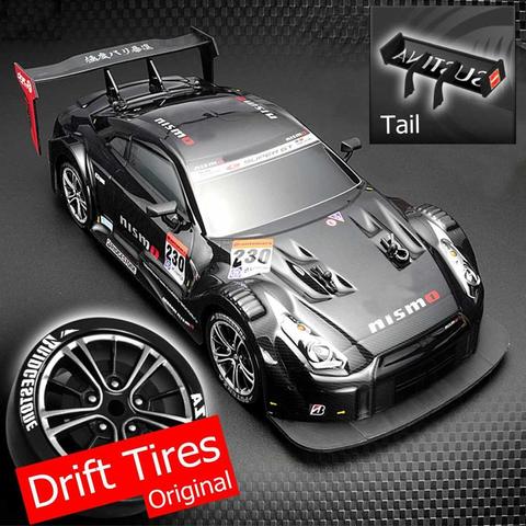 1:16 58km/h RC Drift Racing Car 4WD 2.4G High Speed GTR Remote Control Max 30m Control Distance Electronic Hobby Toys car gifts ► Photo 1/6