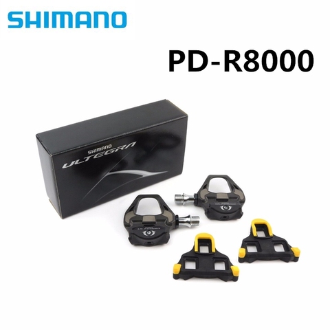 Shimano Ultegra R8000 Road TT Triathlon Bike Carbon Pedals & SM-SH11 Cleats ► Photo 1/5