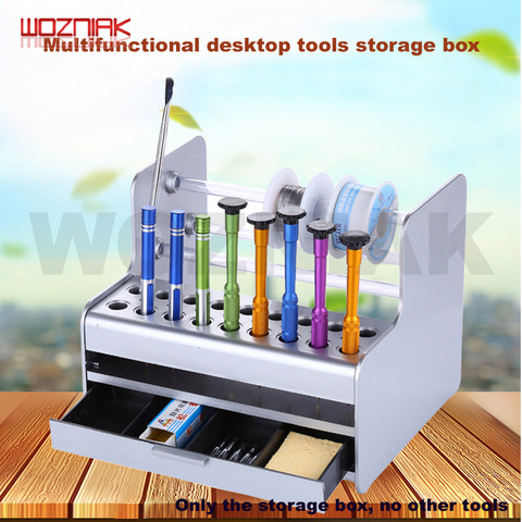 mobile phone Mainboard maintenance Parts storage box Element box Tool box for screwdrivers and tweezers Plastic drawer box ► Photo 1/6
