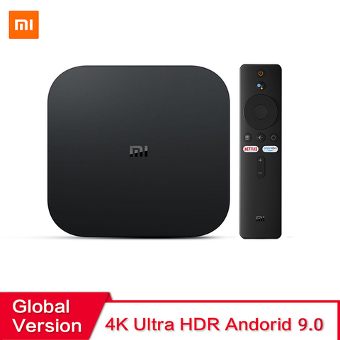 Global Version Xiaomi Mi Tv Box S 4k Ultra Hd Android Tv 9.0 Hdr 2gb 8gb  Wifi Google Cast Netflix Smart Tv Mi Box 4 Media Player - Set Top Box -  AliExpress