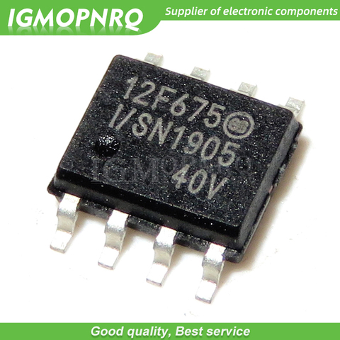 5pcs/lot PIC12F675-I/SN PIC12F675 12F675-I/SN 12F675 SOP new original free shipping ► Photo 1/1