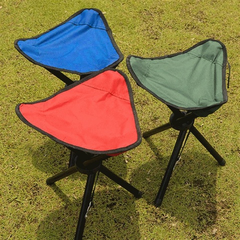 2022 Outdoor Portable Fishing Chairs Casting Folding Stool