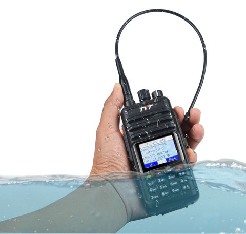 TYT TH-UV8200 Dual band GPS Waterproof 10W high power FM handheld walkie talkie IP67 VOX DTMF Analog portable two way radio ► Photo 1/6