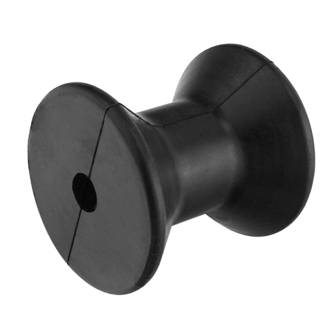 Heavy Duty Boat Trailer Roller, Rubber Shaft Keel, Black Universal for Boat ► Photo 1/6