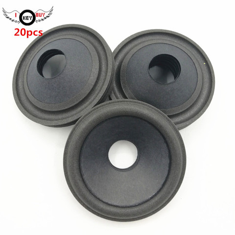 I KEY BUY Wholesale 20pcs/lot 3 Inch Tweeter Speaker Foam Edge Paper Cones DIY Repair Parts 75mm diameter 20mm Core 14.5mm High ► Photo 1/6