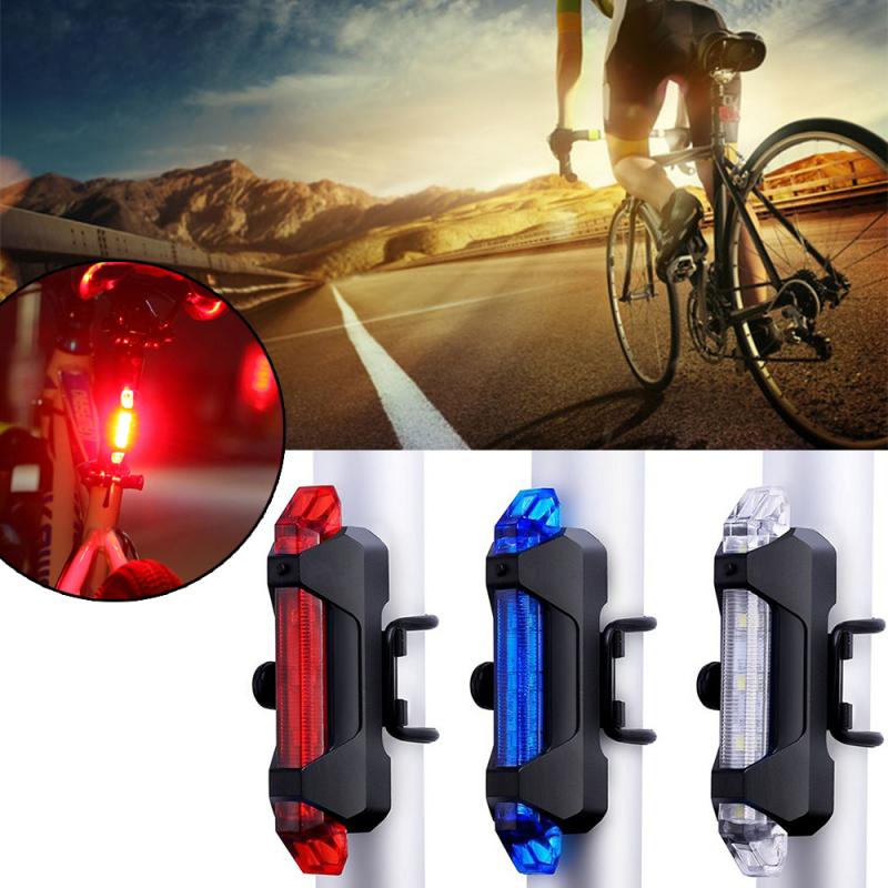 super bright bicycle lights led rear tail lamp safety warning cycling  flashS!