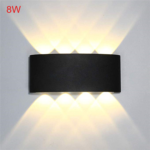 Indoor 2W 4W 6W 8W LED Wall Lamps AC100V/220V Aluminum Decorate Wall Sconce bedroom LED Wall LightIndoor and Outdoor Decoration ► Photo 1/4