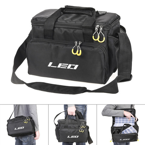 Large capacity Multifunctional Fishing Bag Waterproof Oxford Cloth Waist Shoulder Messenger Fishing Tackle Reel Lure Camera ► Photo 1/6