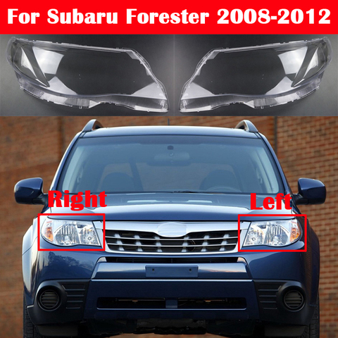 New Car Lamp Cover Headlamp Cover Shell Transparent Lampshade Headlight Cover Lens Glass For Subaru Forester 2008-2012 ► Photo 1/5