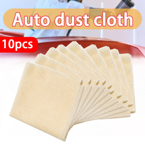 10Pcs 35x22cm Tack Cloth Rags Sticky Paint Body Shop Resin Lint Dust Automotive Paint Sticky Cloth Dust Cloth Cleaning Cloths ► Photo 1/5