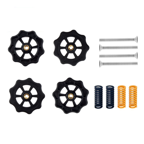 4pcs 3D Printer Parts M4*40mm Upgraded Big Hand Twist Auto Leveling Nuts For Mini Ender 3 CR10 CR-10S 3D Printer Accessories ► Photo 1/6