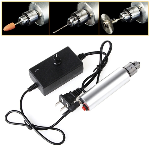 New DC 3V-24V Mini Electric Hand Drill Rotary Tool 385 Motor w/ 24V Power Supply ► Photo 1/6