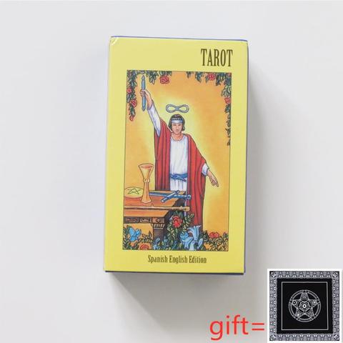new Tarot cards oracles deck mysterious divination Spanish Rider  tarot deck for women girls cards game board game ► Photo 1/6