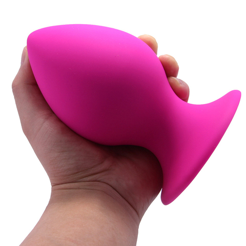 Huge Anal Butt Plug Soft Silicone Prostate Massager Anus Expansion Stimulator Erotic Adult Gay Products Big Anal Beads Sex Toys ► Photo 1/5