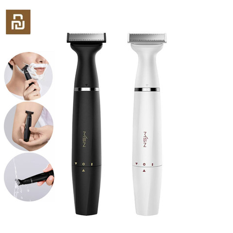 Original2022 New Youpin MSN Electric Hair Shaver Razor Waterproof Dry & Wet Body Leg Armpit Hair Eyebrow Styling Trimmer for Men ► Photo 1/6