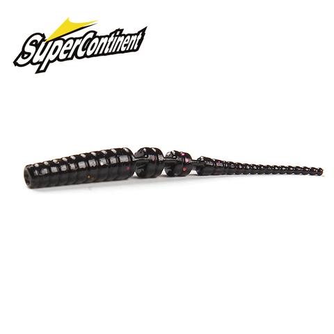 2022  Supercontinent Fishing Soft Worm Lures Ice Fishing Bait Soft Polaris Sinking Lure Pesca Cheap Fishing Tackle ► Photo 1/6