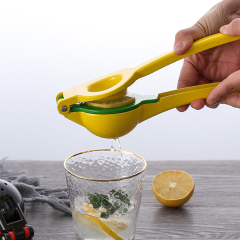 Metal Lemon Squeezer Hend Held Juicer Double Bowl Lemon Lime Squeezer Manual Orange Citrus Press Juicer Squeeze Kitchen Tools ► Photo 1/6